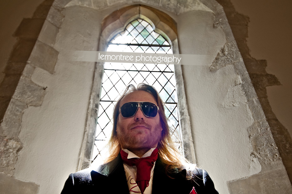 the groom at fawley church in the new forest