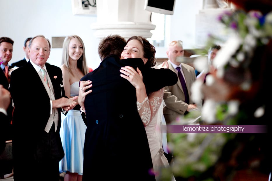 Claudia and Steve get married in Guildford
