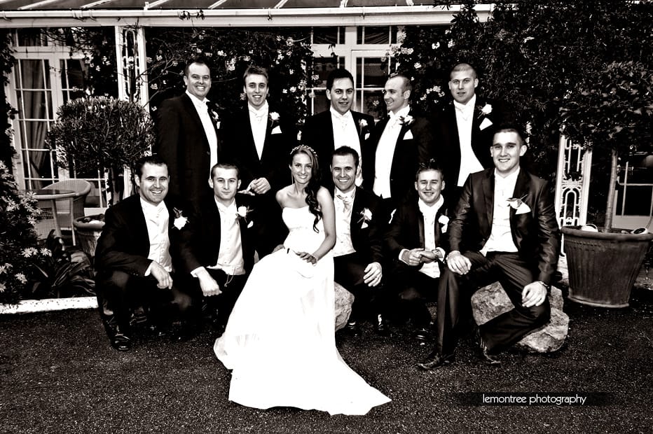 Wedding group at the Royal Hotel Ventnor Wedding group at the Royal Hotel Ventnor