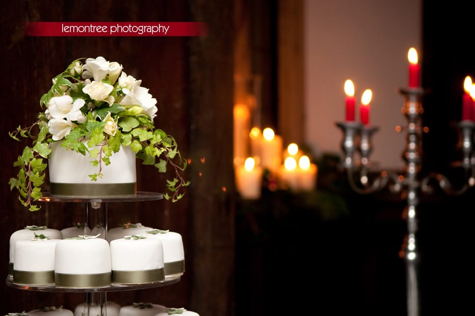 Wedding Cake made by the Bride's Mother Wedding Cake made by the Bride's Mother at a Christmas Wedding in Somerset.