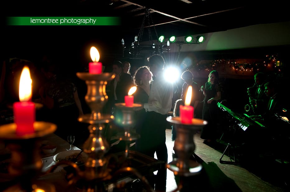 Lemontree Photography-Southampton Wedding Photographer Wedding Dancefloor and a Live Band at Gerbestone Manor