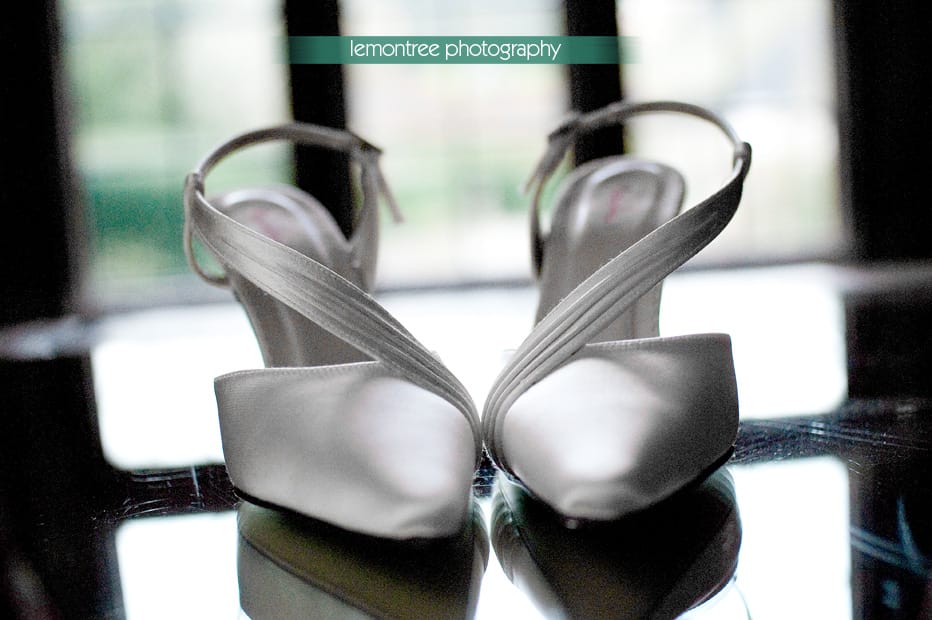Brides shoes Brides shoes before her somerset wedding
