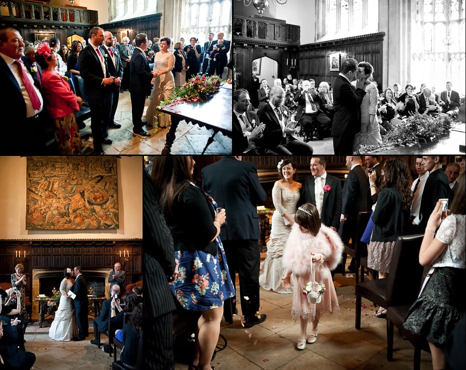 Wedding Ceremony at Athelhampton House