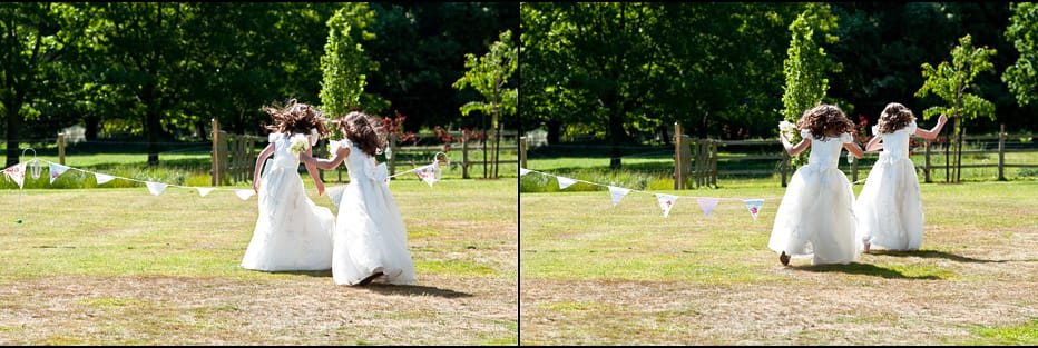 Bridesmaids at Hill Place, Swanmore