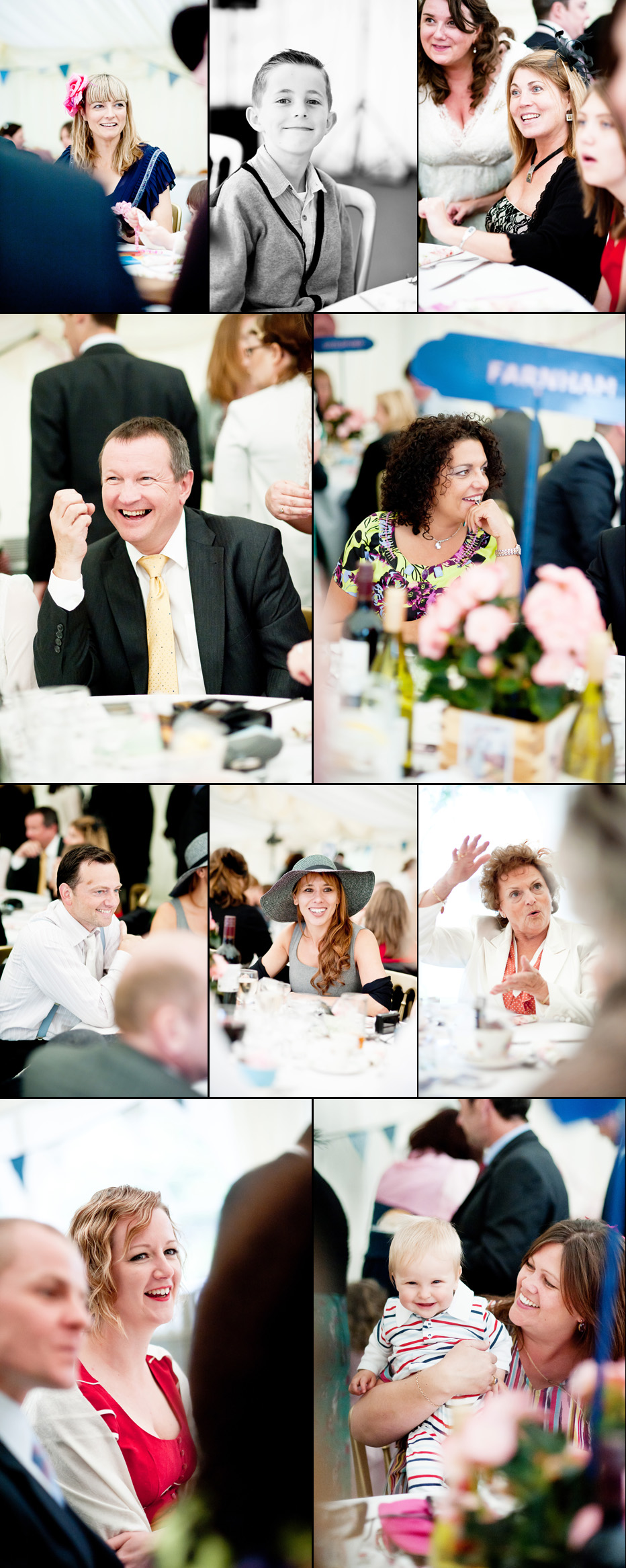 Wedding reception at Horsebridge Station wedding reception portraits