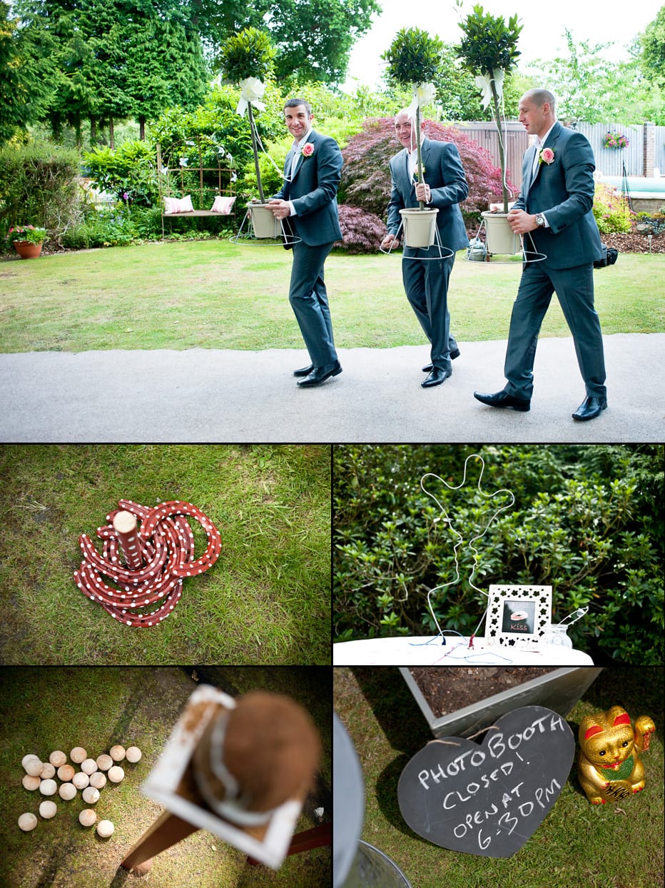 New Forest Garden Wedding