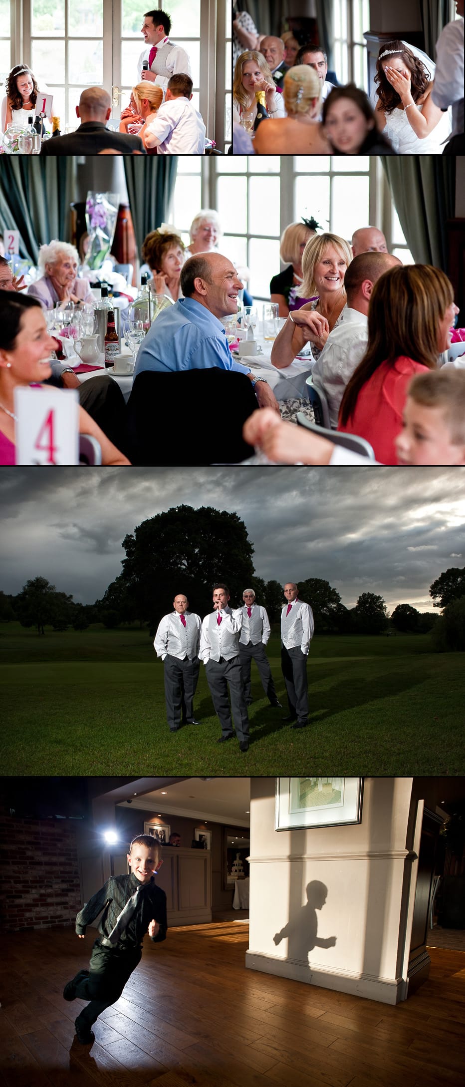 Night Shot at Wedding