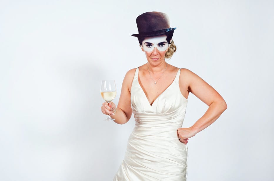 photobooth wedding reception