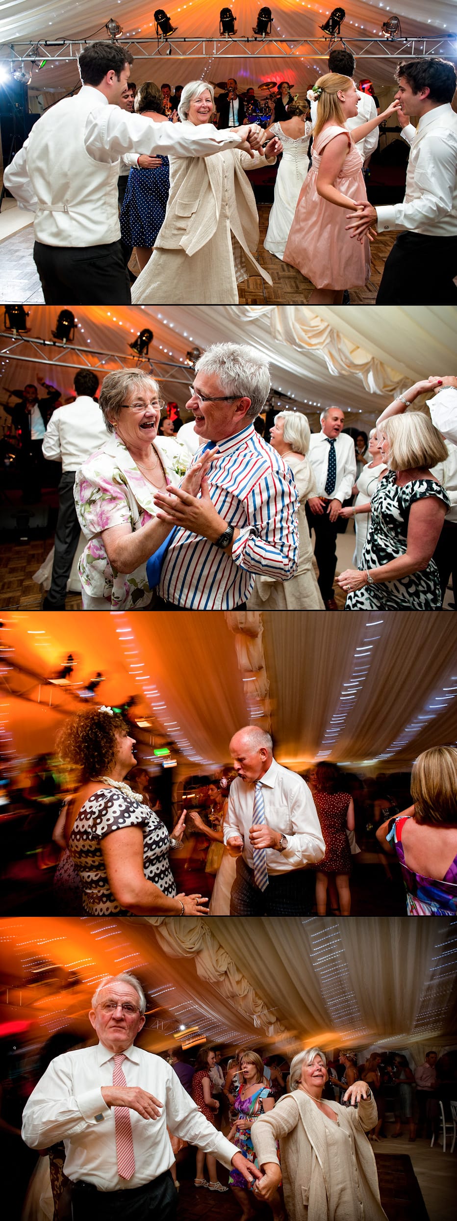 wedding reception in Dorset evening wedding in Dorchester