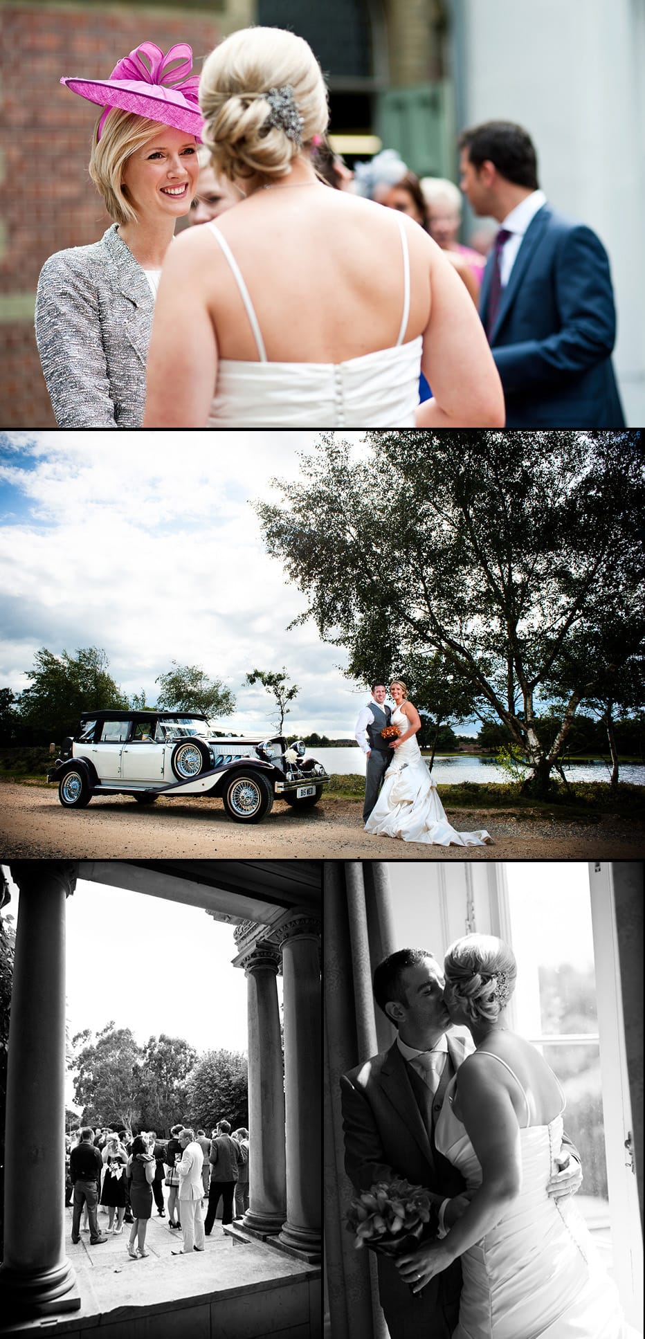 Hatchet Pond wedding photos Bride and Groom at Hatchet Pond in the New Forest