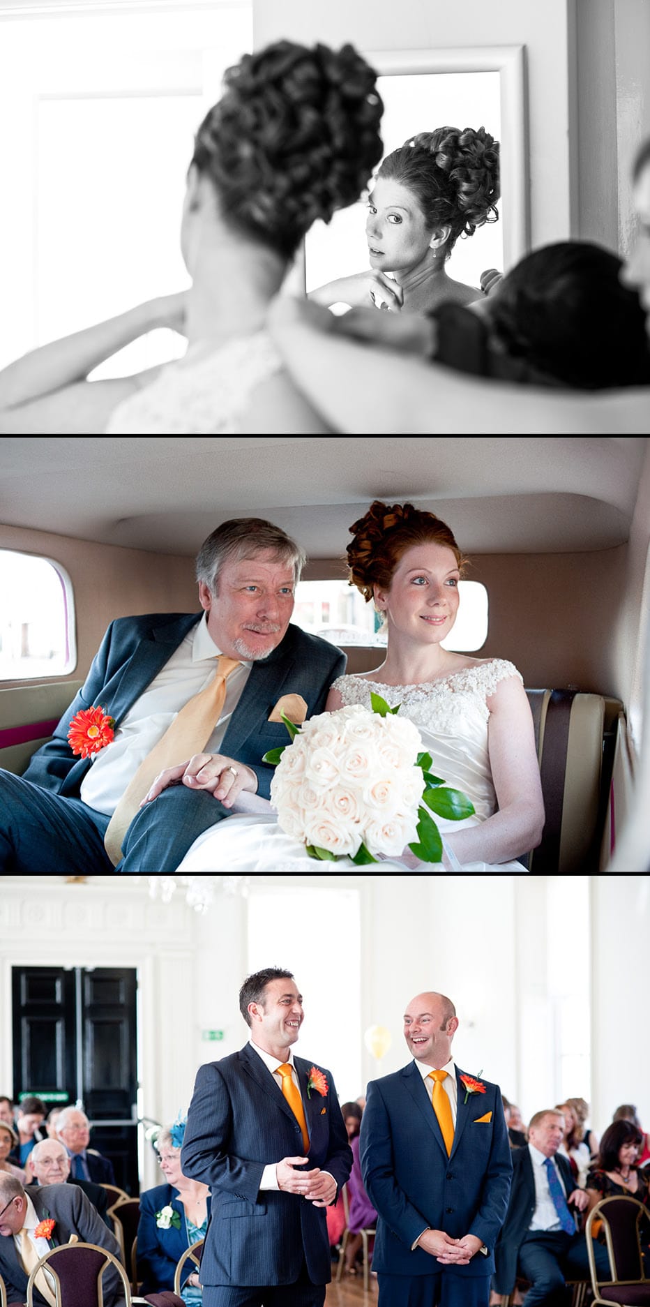 Weddng at Poole Registry Office