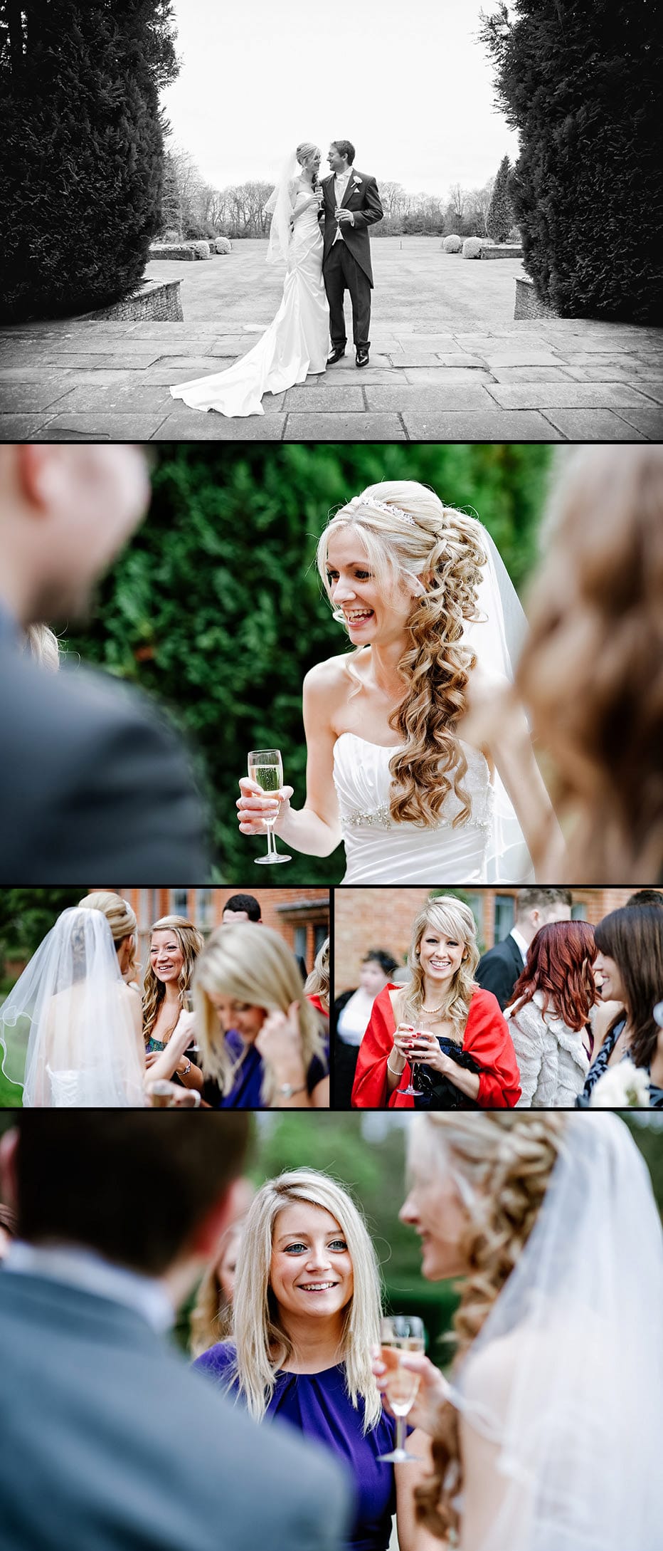 December wedding at New Place, Shirrell Heath, Hampshire Winter Wedding in Hampshire