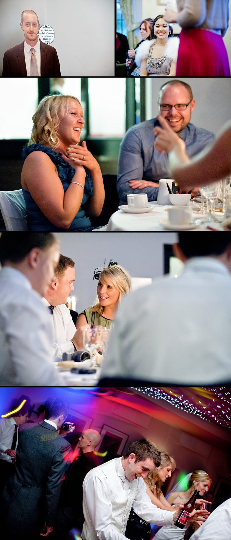 Evening wedding reception at New Place Hotel Hampshire wedding venues