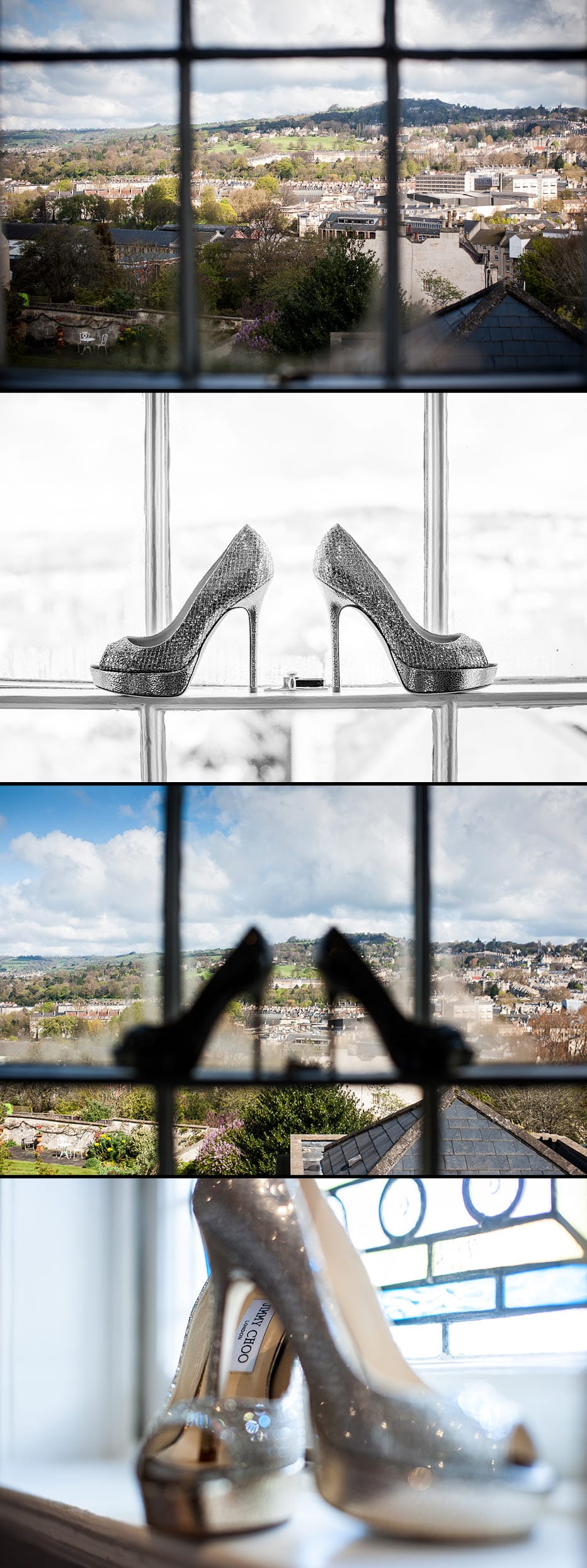 Bath Wedding Photographer Jimmy Choo shoes at Bath wedding