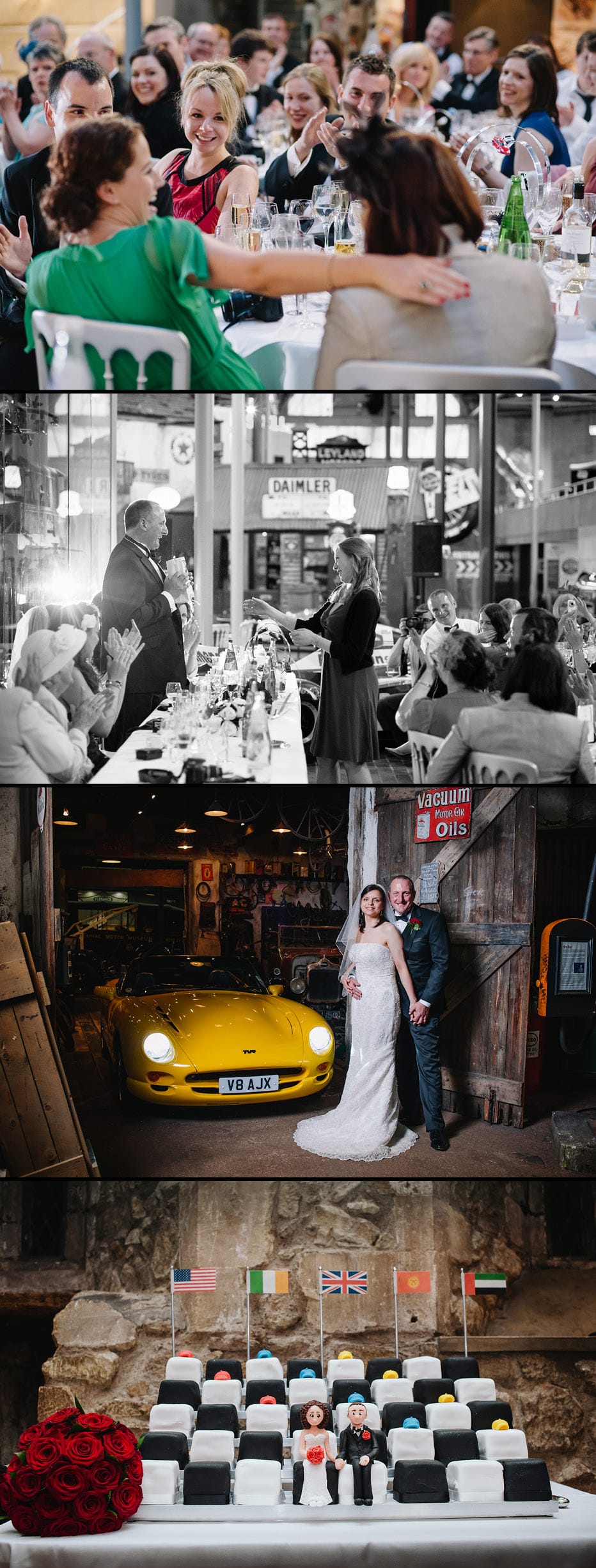 Lymington Wedding Photography Beaulieu Motor Museum Wedding
