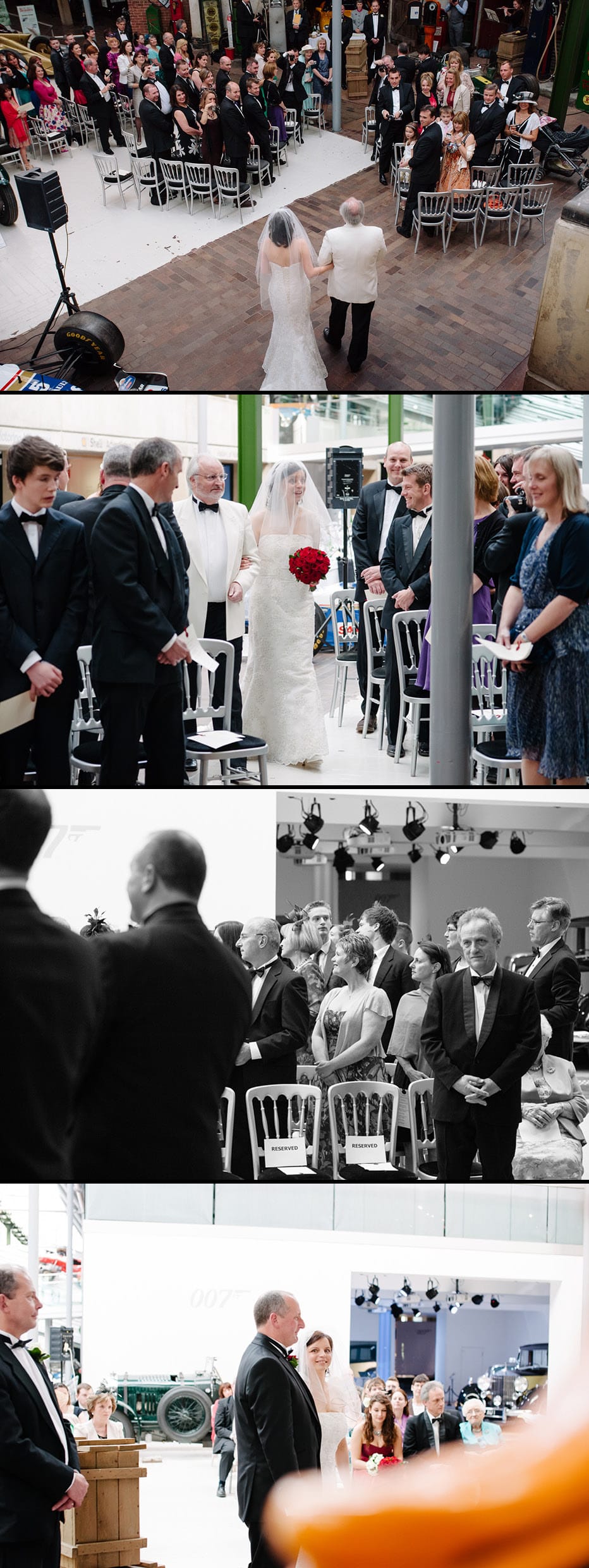 Wedding Ceremony at Beaulieu Motor Museum Beaulieu Motor Museum Wedding