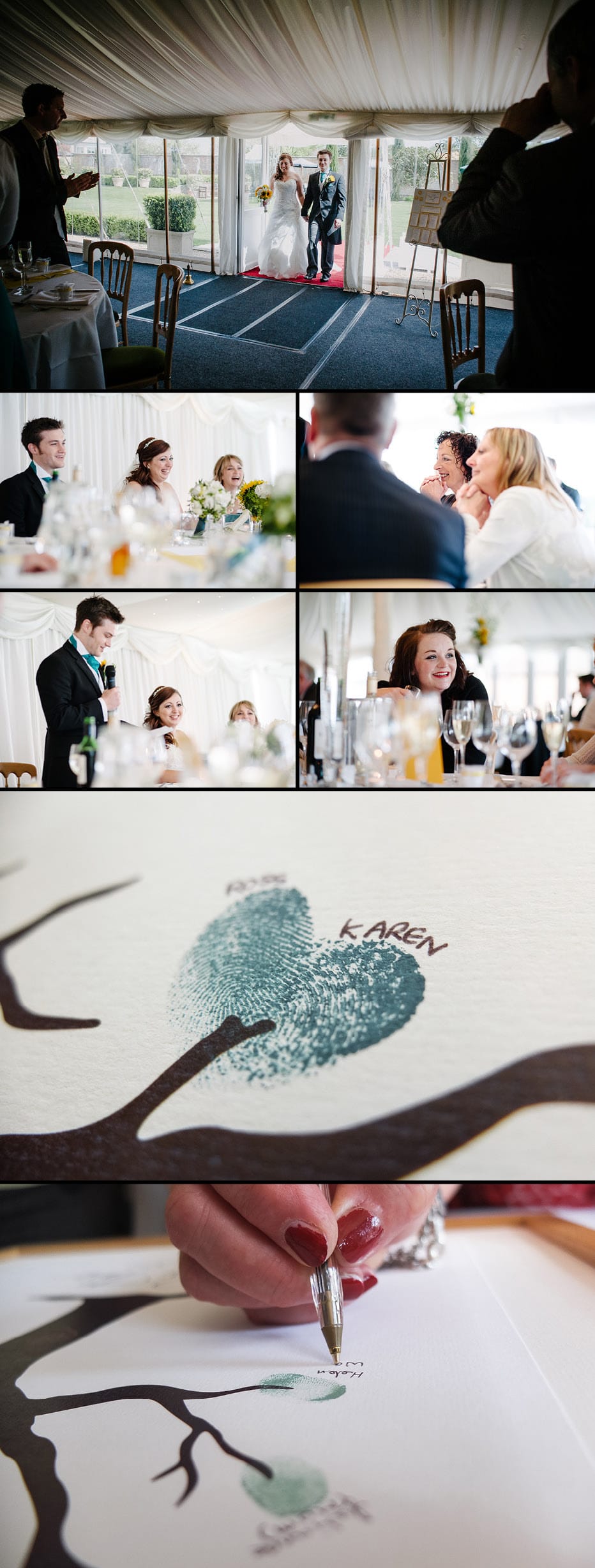 dorset-wedding-photographer marquee wedding ceremony