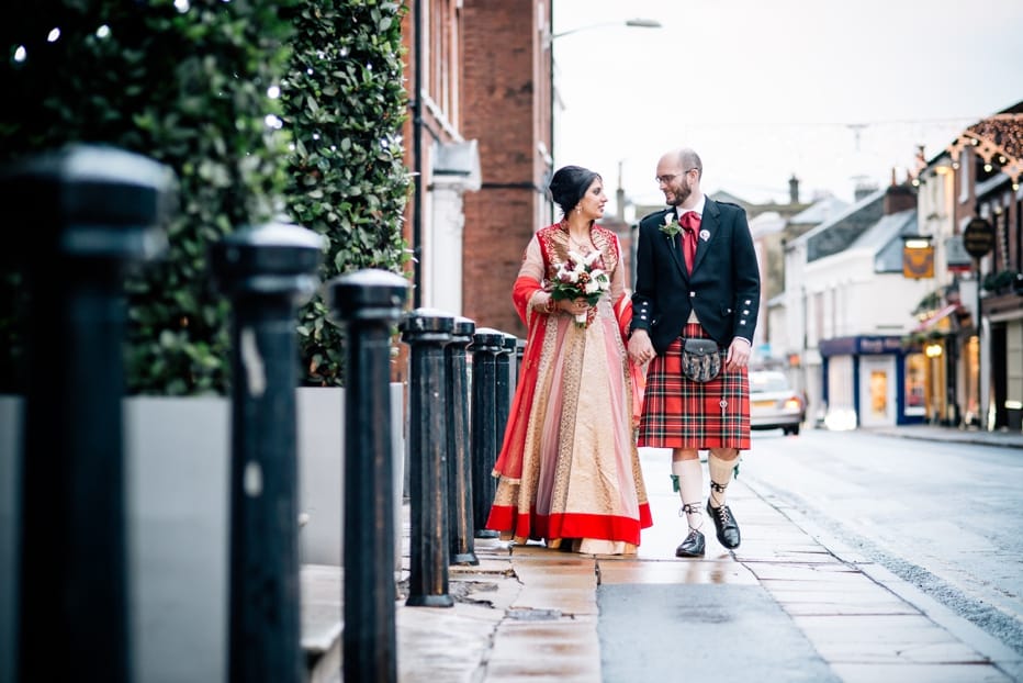 boutique hotel wedding in hampshire