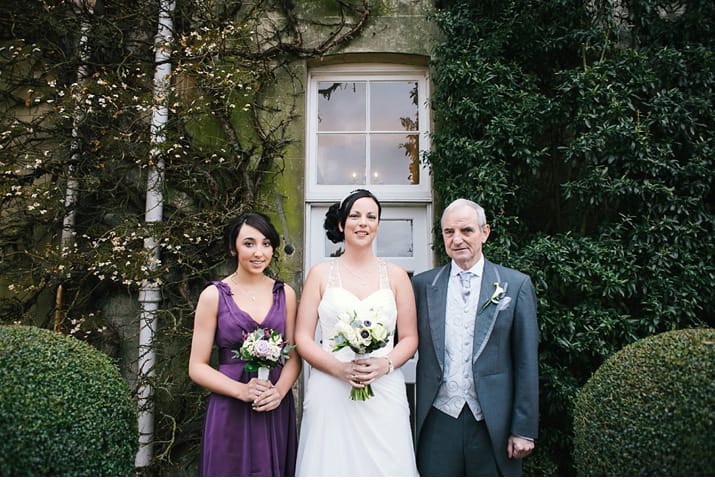 bride with father