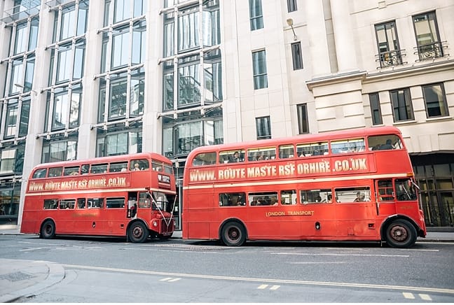 London Buses at Wedding