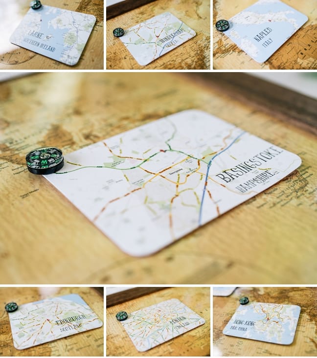 wedding table details