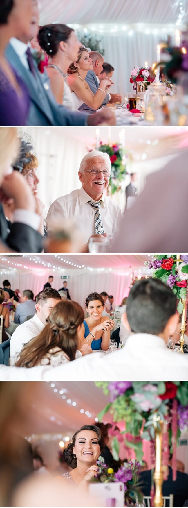 wedding guests at Hampshire Wedding