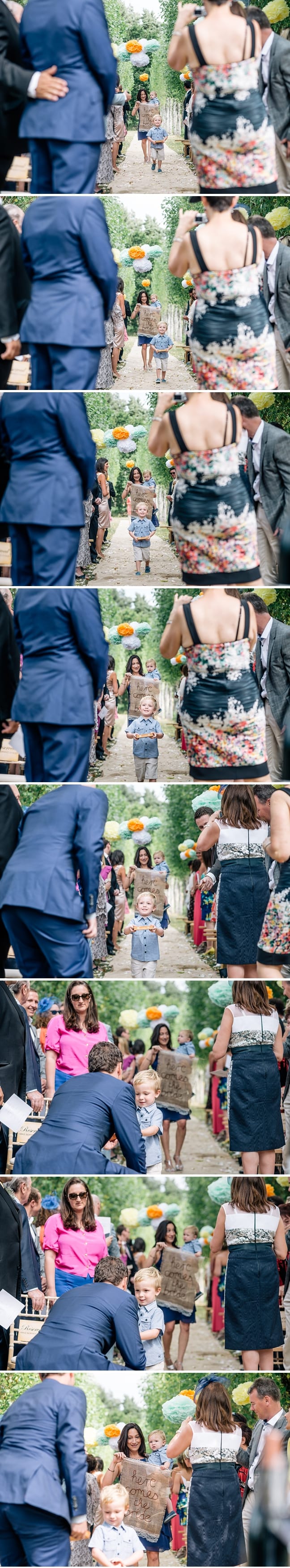 outdoor vineyard wedding in Hampshire