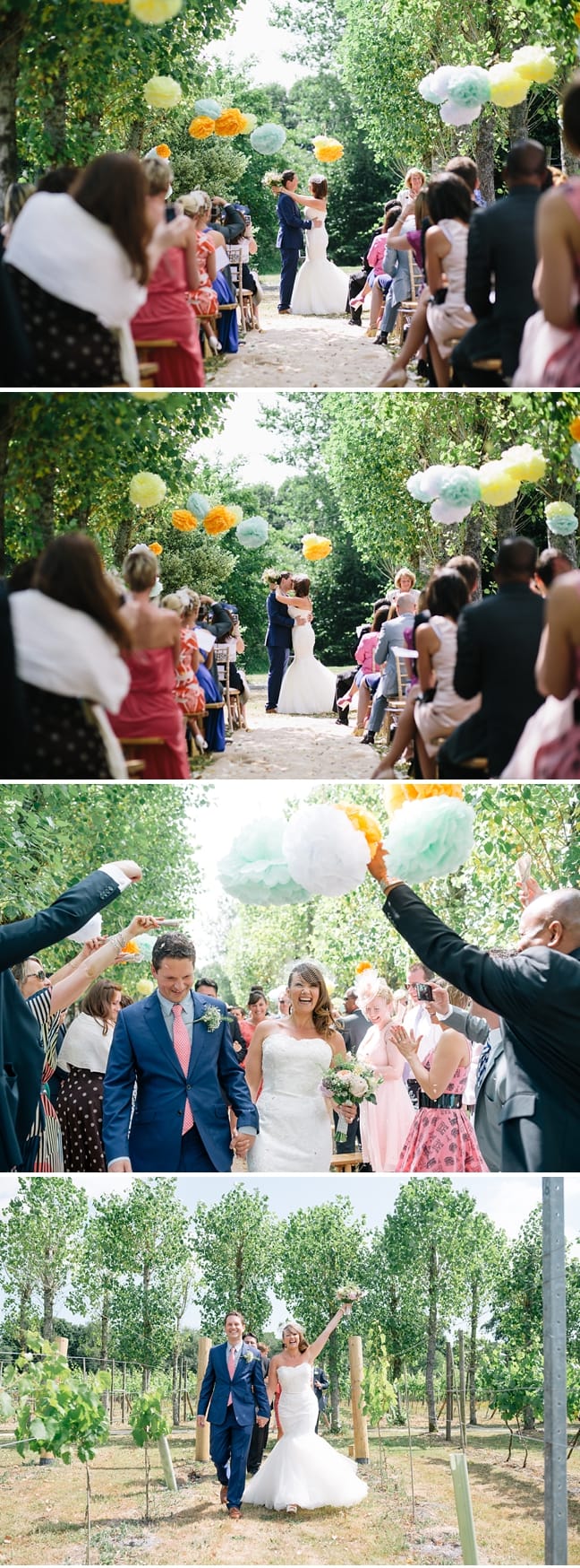 outdoor wedding ceremony southampton