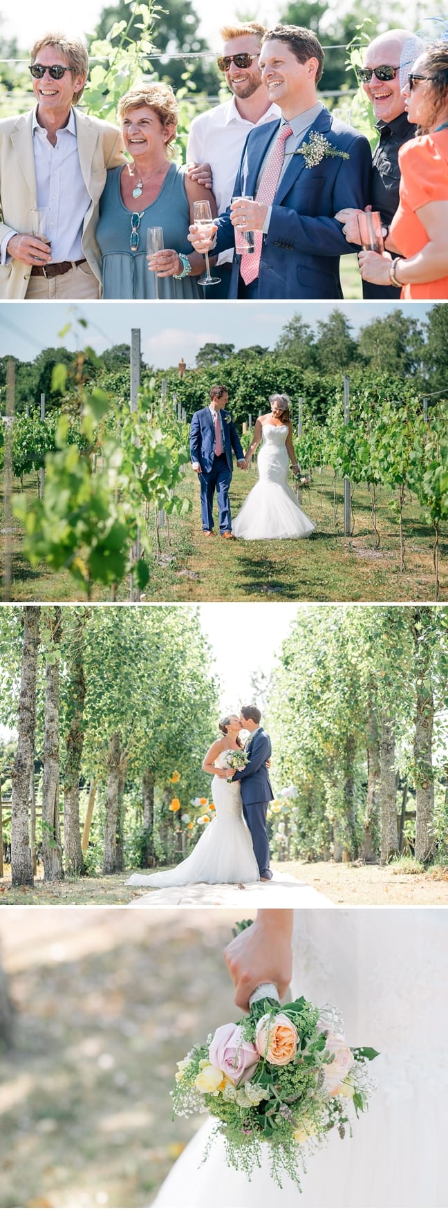 relaxed wedding photography