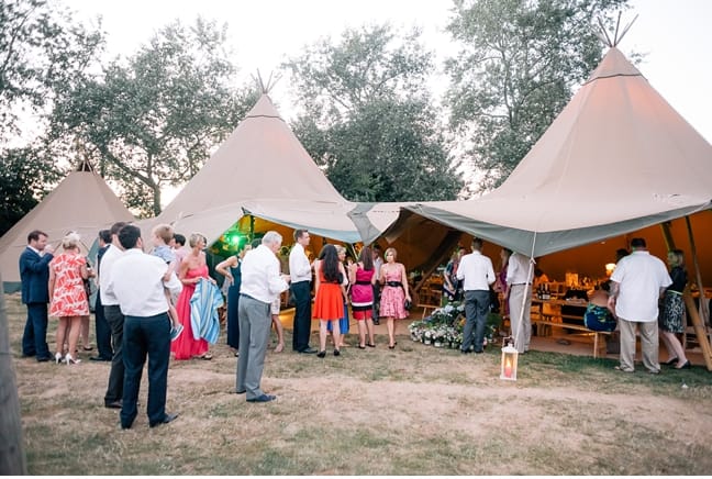 tipi wedding