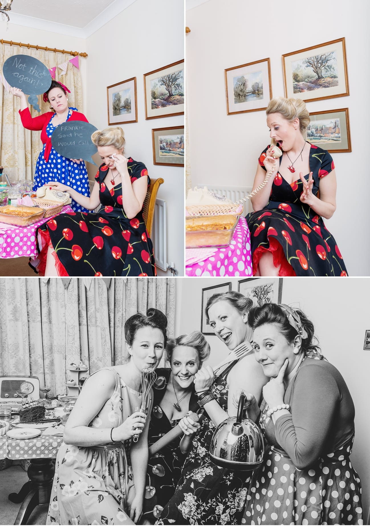 vintage hen night
