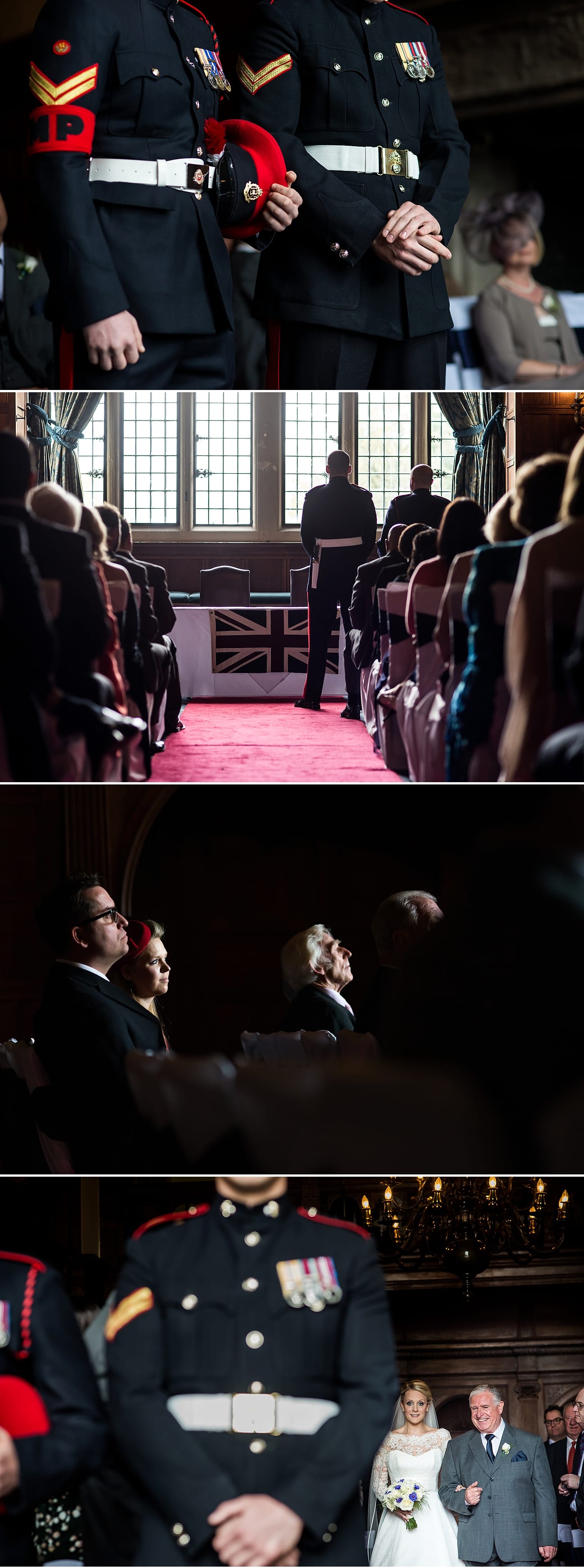 Indoor wedding in New Forest