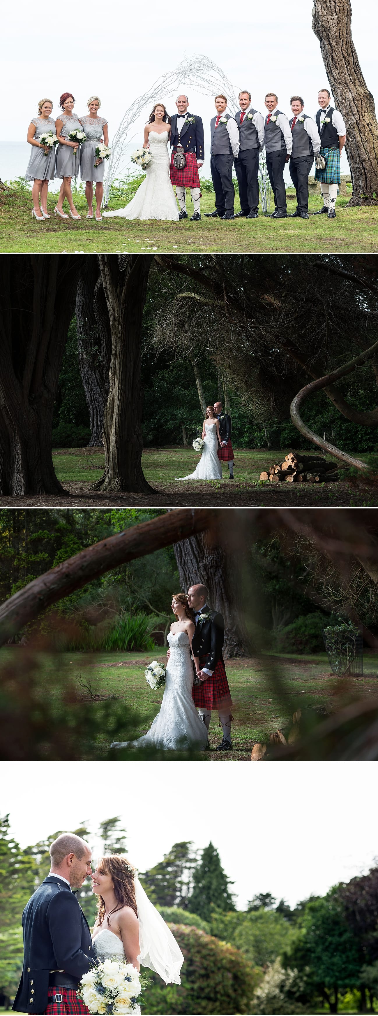 group-photography-weddings Studland Bay House Wedding