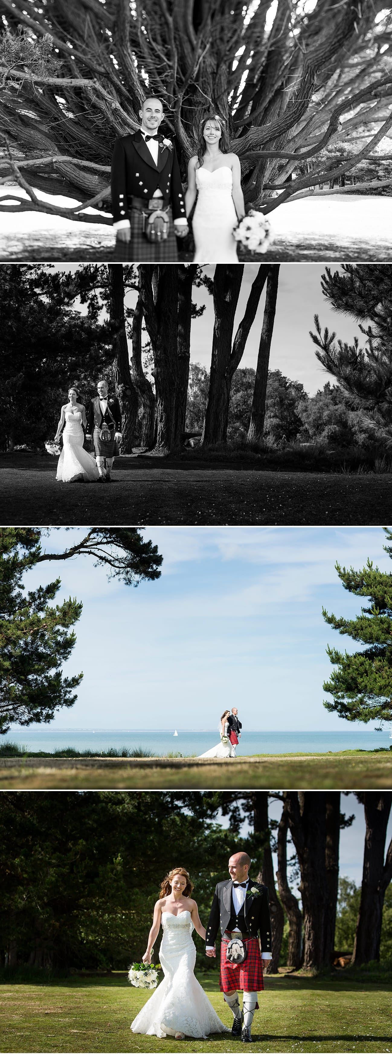 outdoor-ceremony-dorset Studland Bay House Wedding