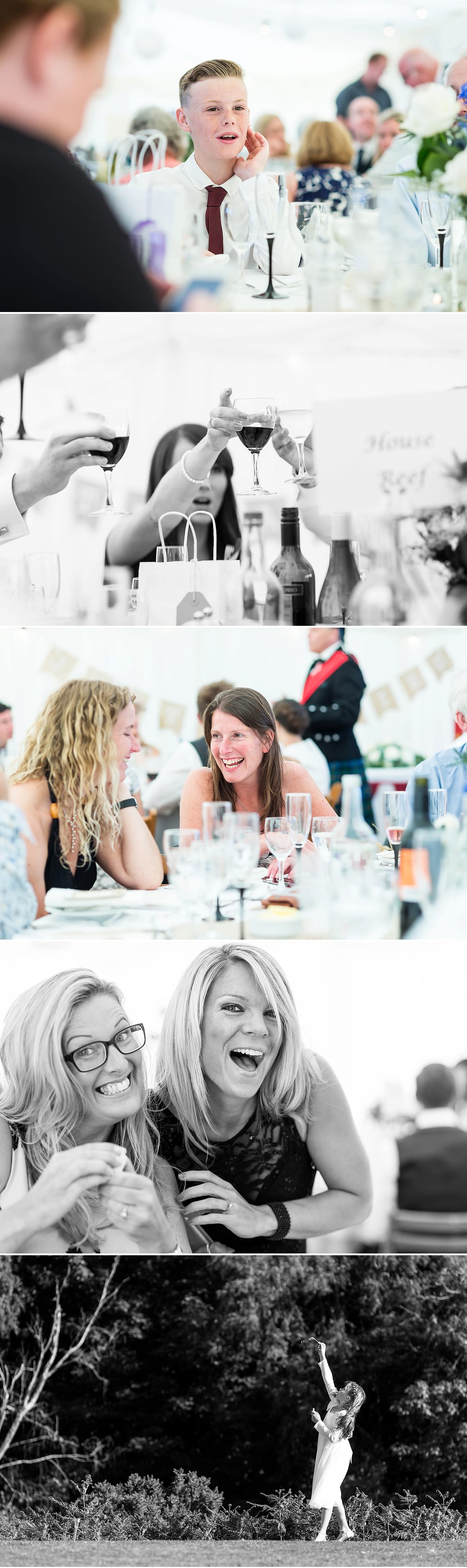 marquee-wedding-dorset Studland Bay House Wedding