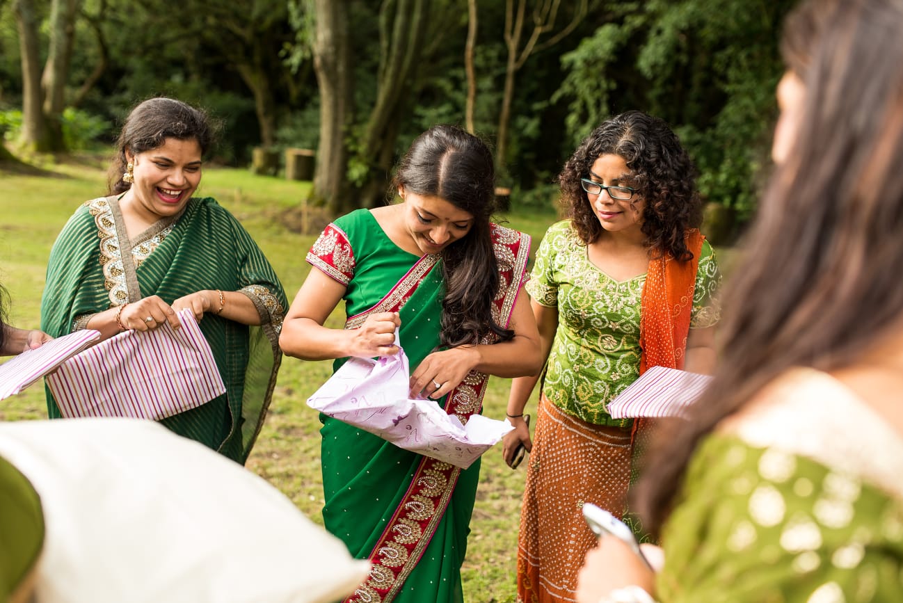 wedding presents opening