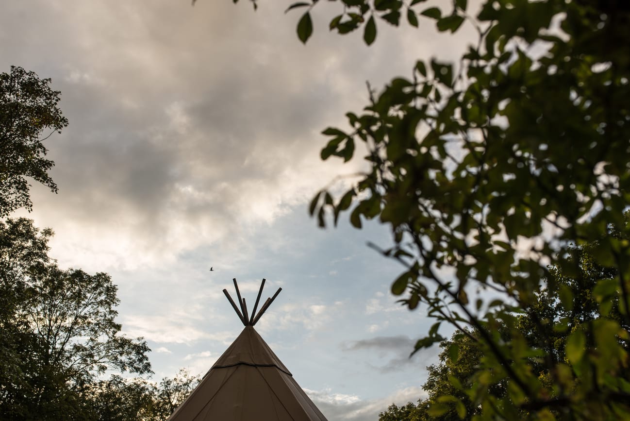 tipi wedding