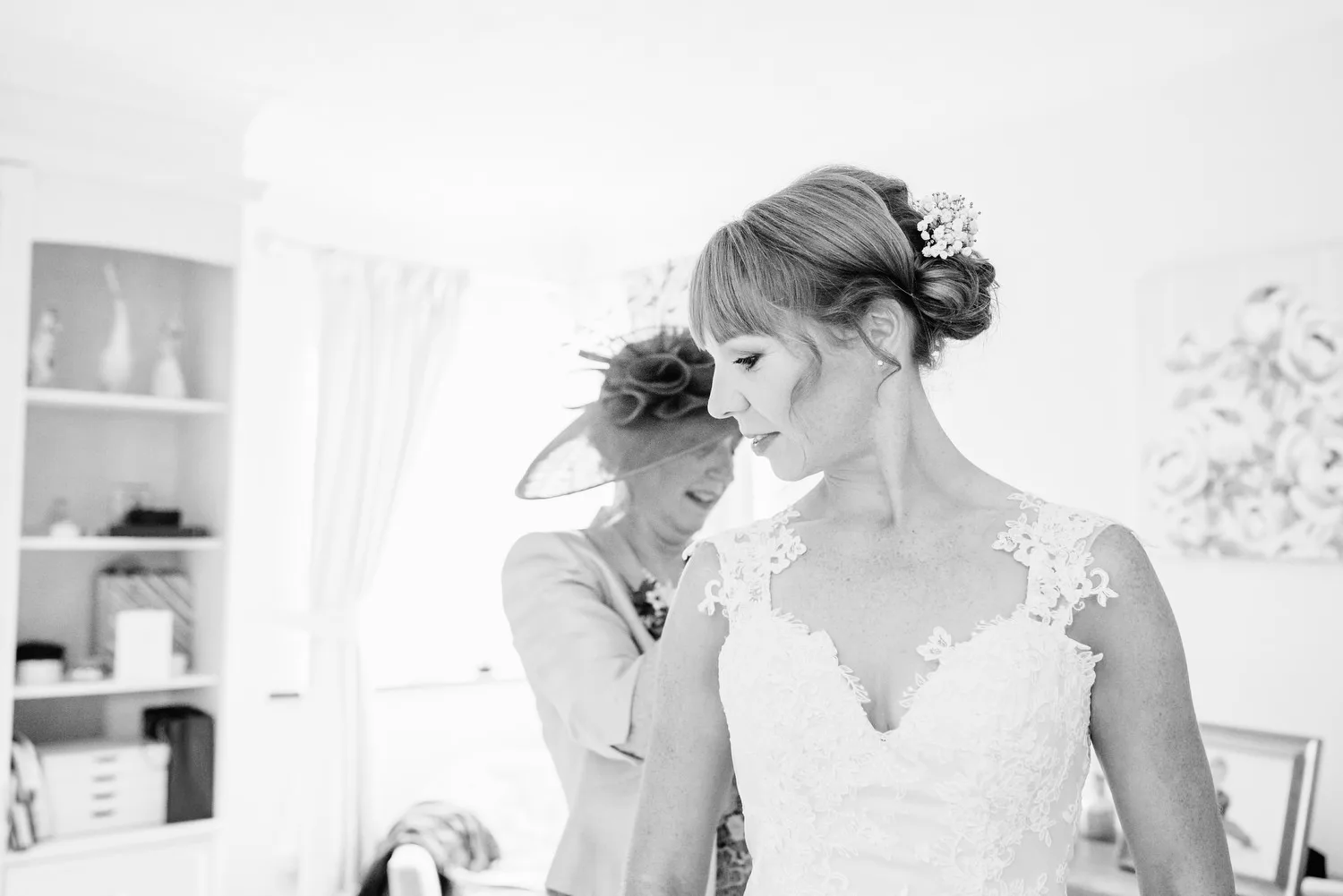 bride getting ready