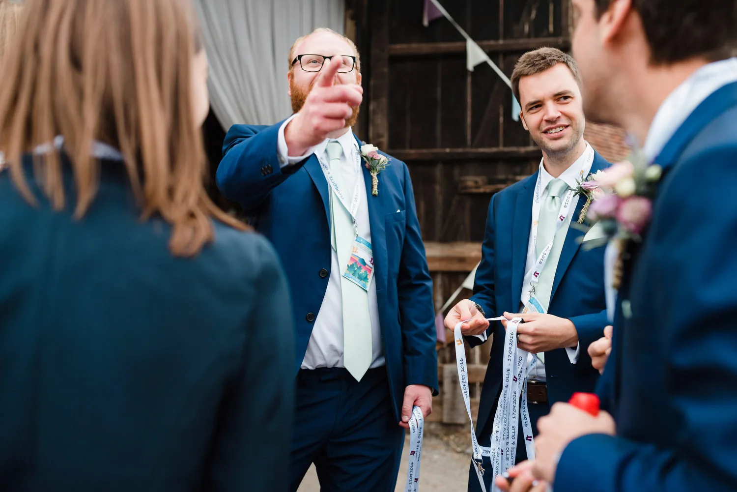 bestman with ushers