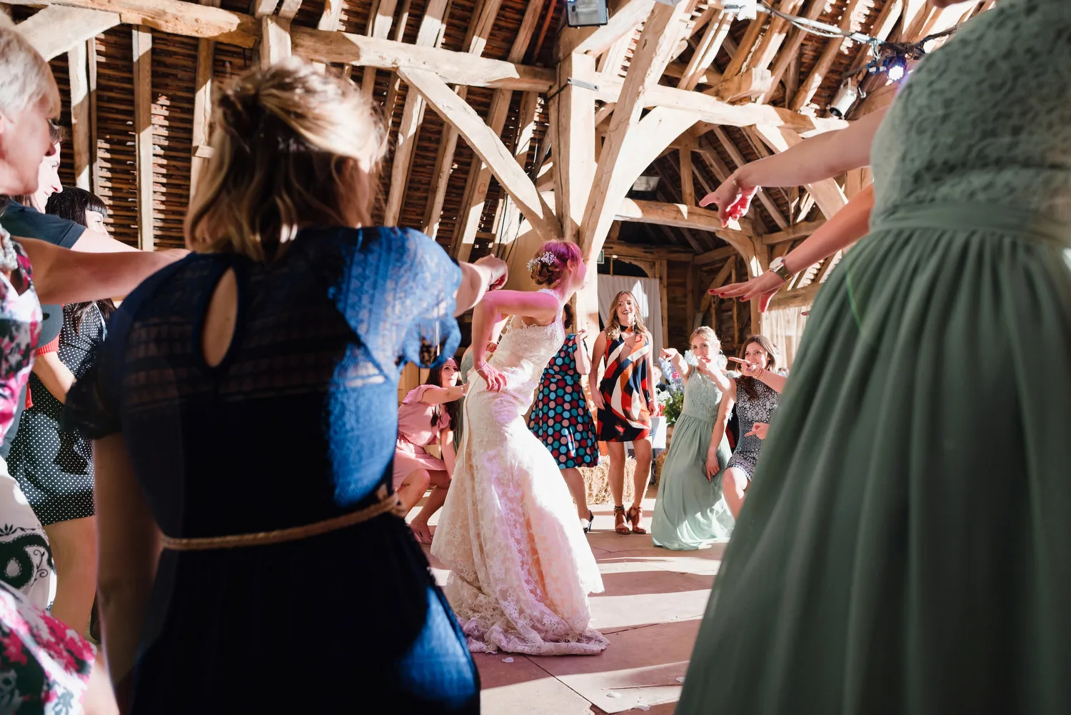 bride on dancefloor