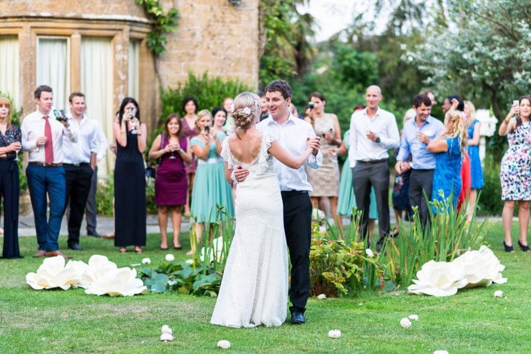 outdoor first dance in dorset