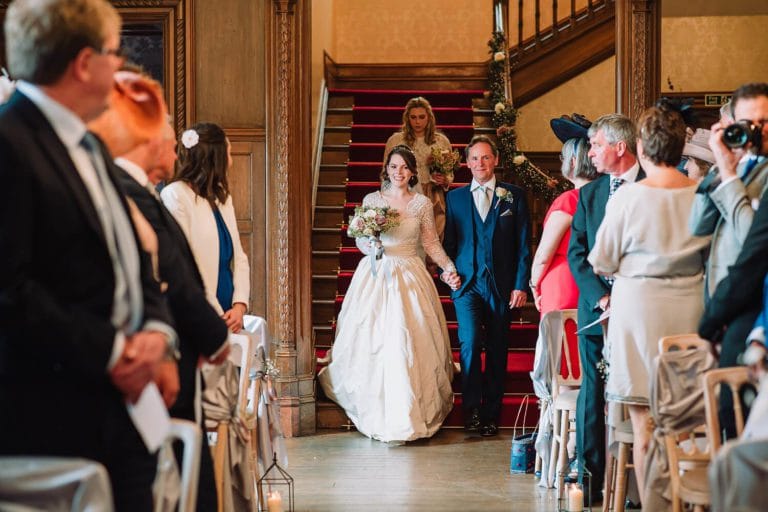 wedding ceremony at froyle park