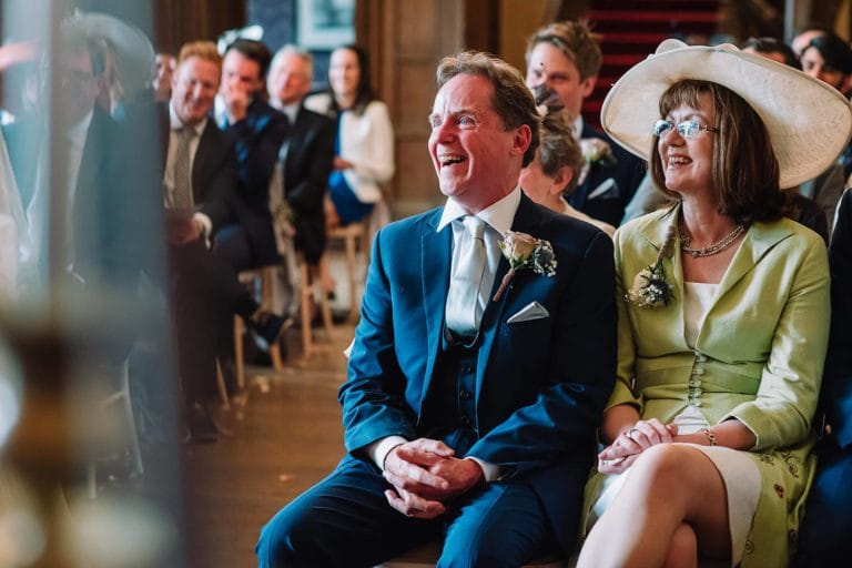 wedding guests at froyle park