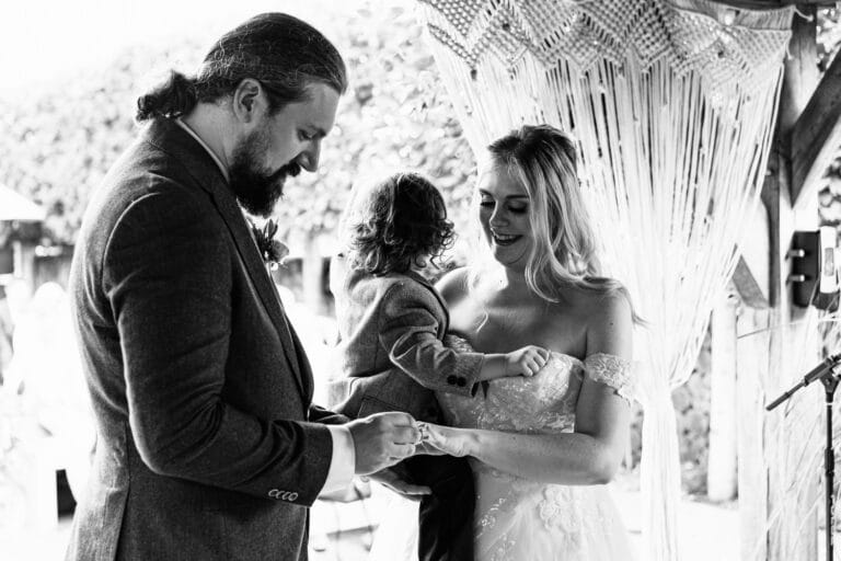 bride-and-groom-with-son