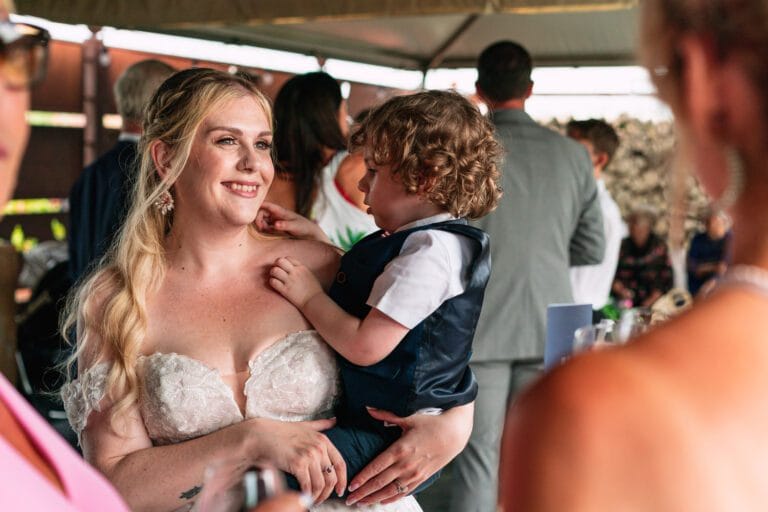 bride-with-son-at-southend-barns