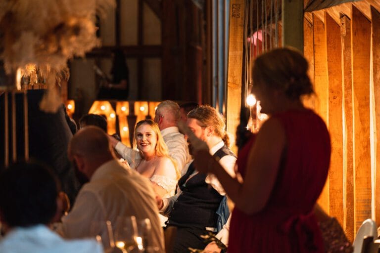 bride-laughing-at-wedding